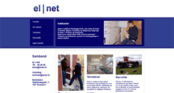Desktop Screenshot of elnet.fo